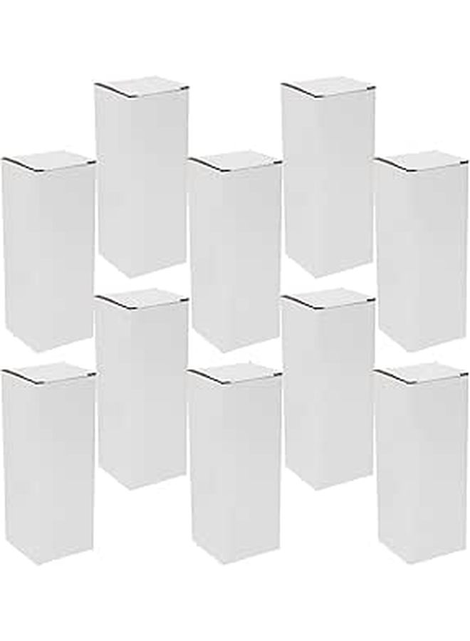 10 Small Corrugated Boxes 7x7x19cm Triple Layer Rigid Carton for Shipping - Image 1