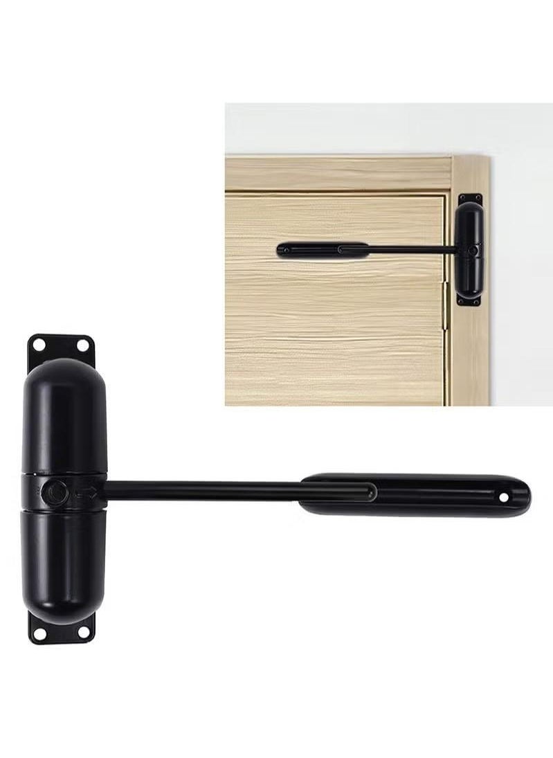 XiuWoo - Door Closer Automatic Safety Spring Door Closer Anti-Theft Easy to Install to Convert Hinged Doors to Self Closing - Image 1