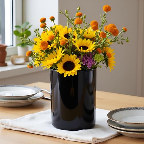 Reston Lloyd Calypso Basics by Reston Lloyd Plastic Utensil Holder, Black - Image 3