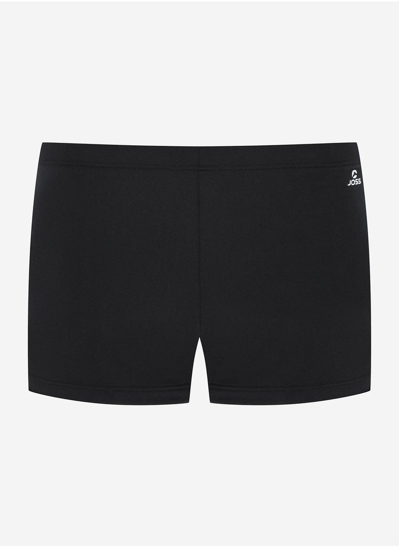 Joss Joss Men's Swimming Trunks-Shorts Black/Green – Recycled Polyester, Chlorine-Resistant, Adjustable Waistband, Durable & Comfortable for Swimming  - Image 4