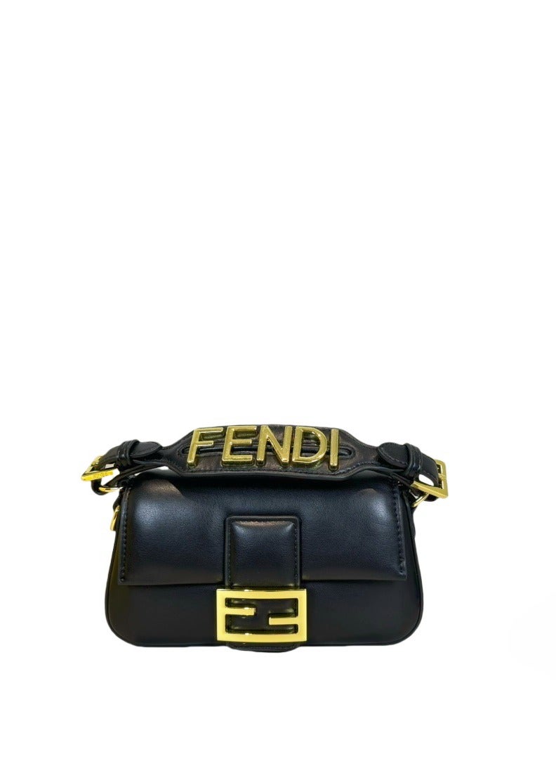 Baguette Leather Shoulder Bag Fendi - Image 2