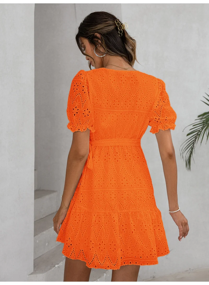 SIMPLEE Women's Summer Elegant DressLight & Comfortable Lightweight Cotton Blend Perfect for Outings