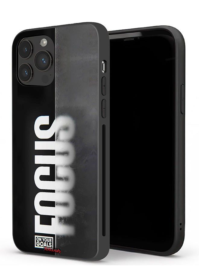 Tolwak Apple iPhone 13 Pro Max Protective Case Focus On Your Goals - Image 1