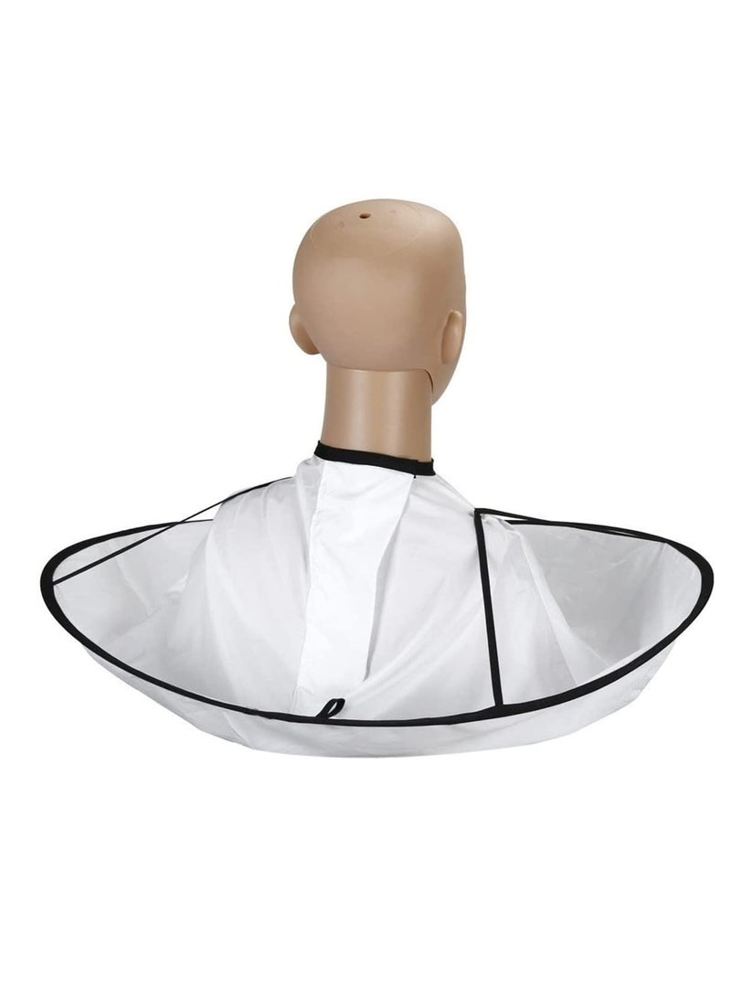 SYOSI Haircut Cloth, DIY Hair Cutting Cloak Umbrella Cape Salon Barber Salon and Home Stylists Using  - Image 2