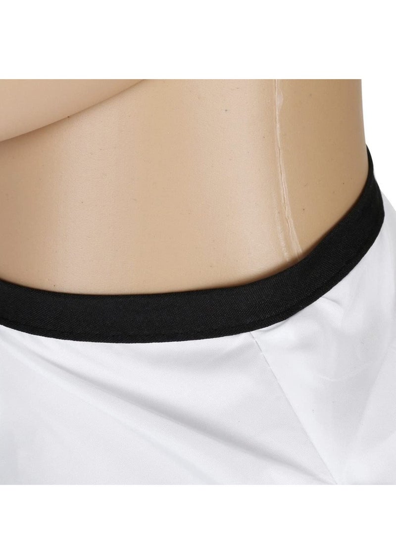 SYOSI Haircut Cloth, DIY Hair Cutting Cloak Umbrella Cape Salon Barber Salon and Home Stylists Using  - Image 5