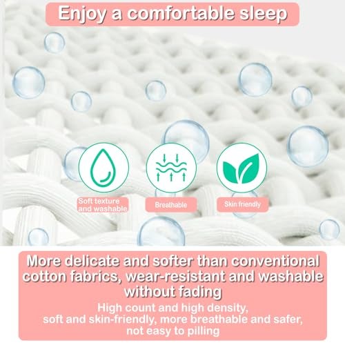 Oskeray Pregnancy Maternity Pillow for Sleeping, Support for HIPS, Backs, Legs, with Detachable and Adjustable Cover - Image 5