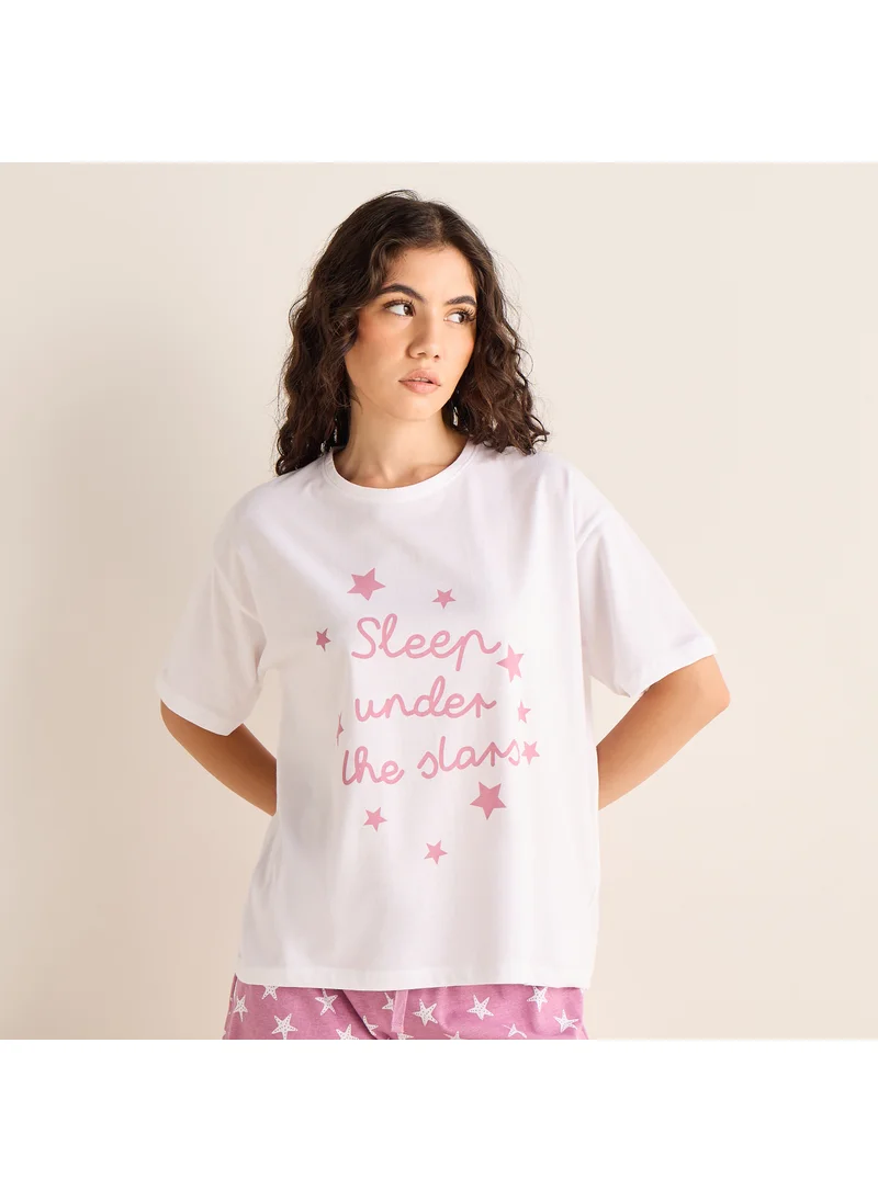 سبلاش فيڤ Printed Shorts Set