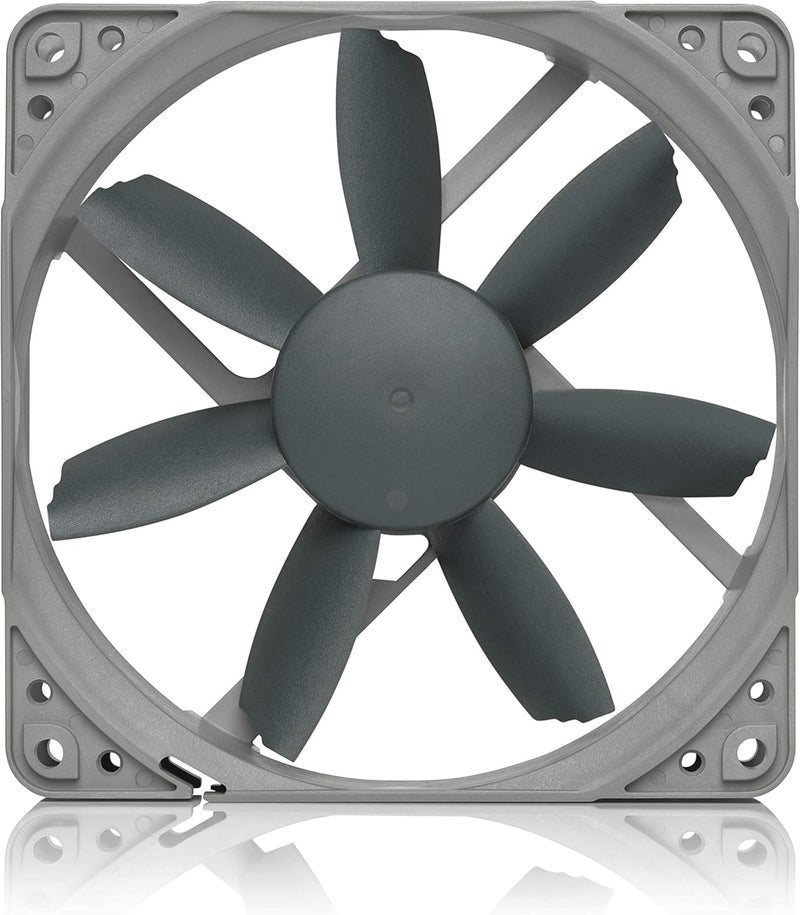 NOCTUA Noctua NFS12B redux1200 PWM High Performance Cooling Fan 4Pin 1200 RPM 120mm Grey  - Image 2