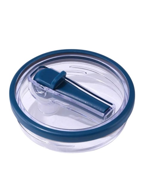 Leak-proof lid for beverage cups - blue