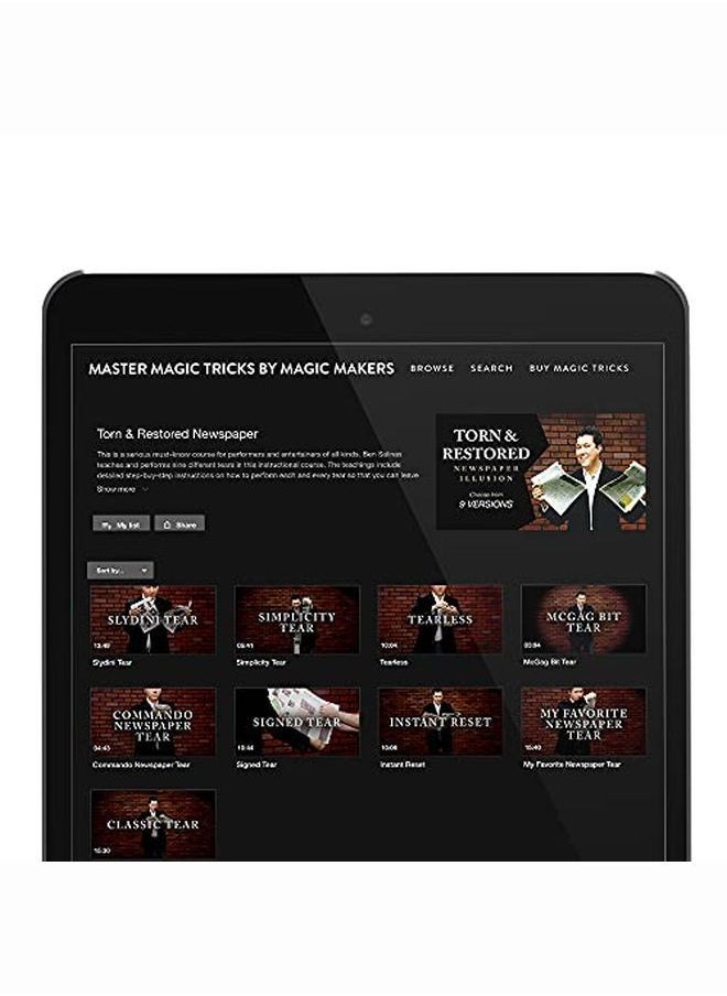 MAGIC MAKERS Torn & Restored Newspaper Illusion Magic Trick Instructional Guide With Magician Ben Salinas Learn 9 Methods  - Image 2