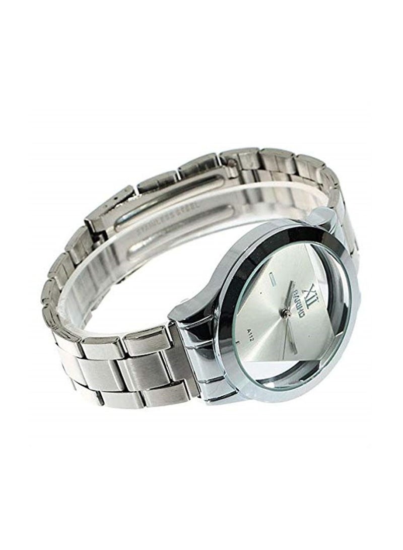 Casual Watch for Men Analog Stainless Steel