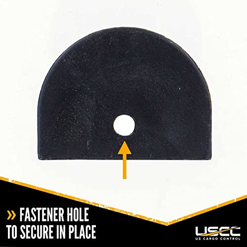 US Cargo Control Angled End Caps for L Track Rails (4-Pack), Eliminates Sharp Edges On Angled L Track Ends, Easily Roll Motorcycles, ATVs, and Other Wheeled Cargo Over L Track Angled Rails - Image 5