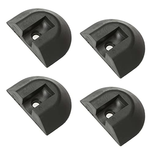 US Cargo Control Angled End Caps for L Track Rails (4-Pack), Eliminates Sharp Edges On Angled L Track Ends, Easily Roll Motorcycles, ATVs, and Other Wheeled Cargo Over L Track Angled Rails - Image 1