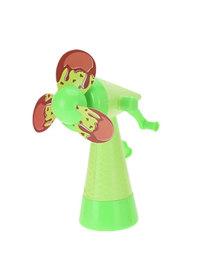 Koopman Ice Cream Shaped Hand Fan Green K8719987004353 Grn  - Image 3
