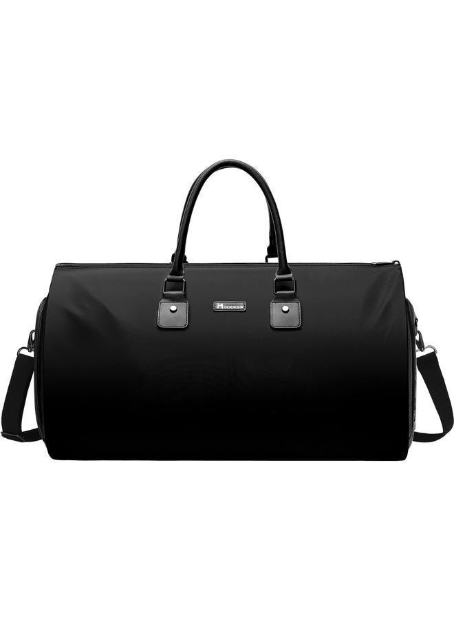 Modoker Convertible Garment Bags for Travel, Black, Garment Bag - Image 1