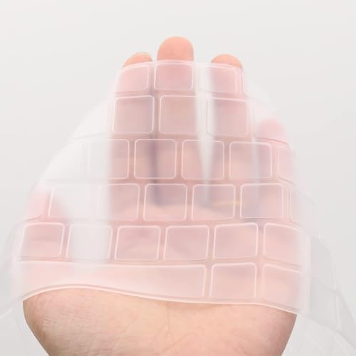 CASOSHIELD Keyboard Cover for 2024 2023 Dell Inspiron 15 3510 3511 3515 3520 3525 3530 3535 5510 5515 5518 15.6 / Dell Vostro 15 3510 3520 5510 5515 15.6 / Latitude 3520 15.6 Laptop Skin -Clear - Image 5