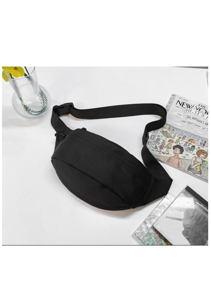 M MIAOYAN M MIAOYAN Mobile Phone Waist Bag Men's Chest Bag Japanese Simple Lightweight One Shoulder Small Backpack Female Casual Sports Messenger Bag Male - Image 5