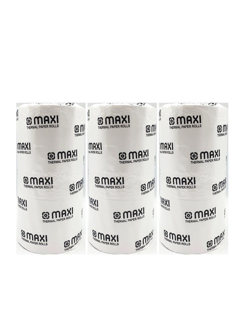 6-Piece POS Receipt Thermal Paper 80x80mm Size