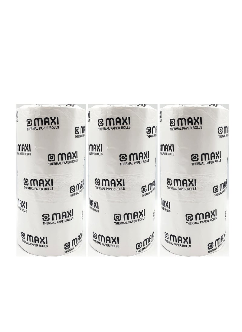 Maxi 6-Piece POS Receipt Thermal Paper 80x80mm Size  - Image 1