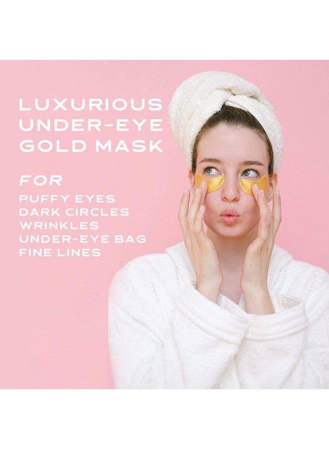 DELISOUL 30 Pack Collagen Crystal Lip Masks and Gold Under Eye Masks Natural Moisturizing Gel Anti-Aging Anti Chapped Hydrating Reducing Puffiness Dark Circles and Wrinkles Lip Eye Pads for Women Men - Image 2