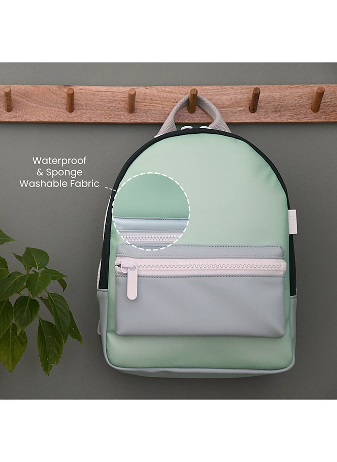 BEABA Faro Multipocket Diaper Backpack with Accessories – Matcha Latte  - Image 2