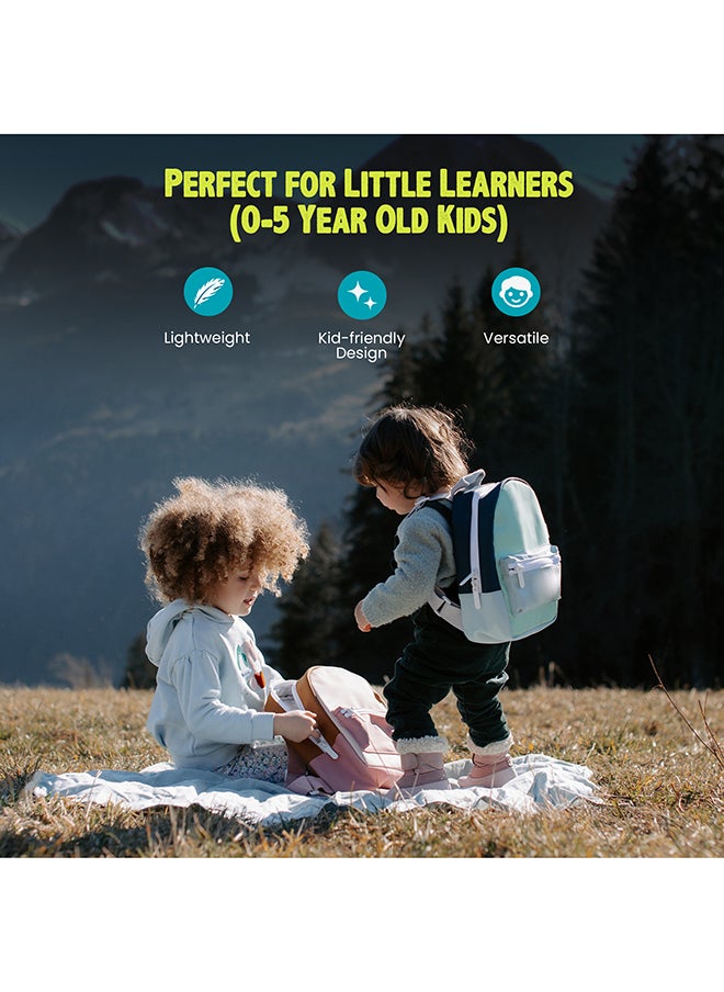 Faro Multipocket Diaper Backpack with Accessories – Matcha Latte