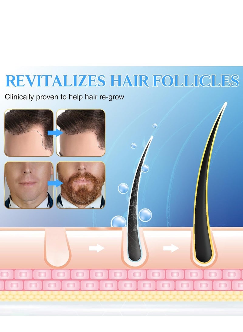 سيفودون بخاخ مينوكسيديل لنمو الشعر بنسبة 5% للرجال والنساء، يقلل من تساقط الشعر ويعزز إعادة النمو، مناسب لجميع أنواع الشعر، 2.02 أونصة - Image 4