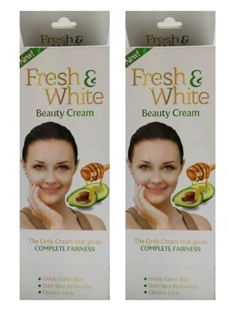 Fresh & White Beauty Cream, Complete Fairness, Pack of 12