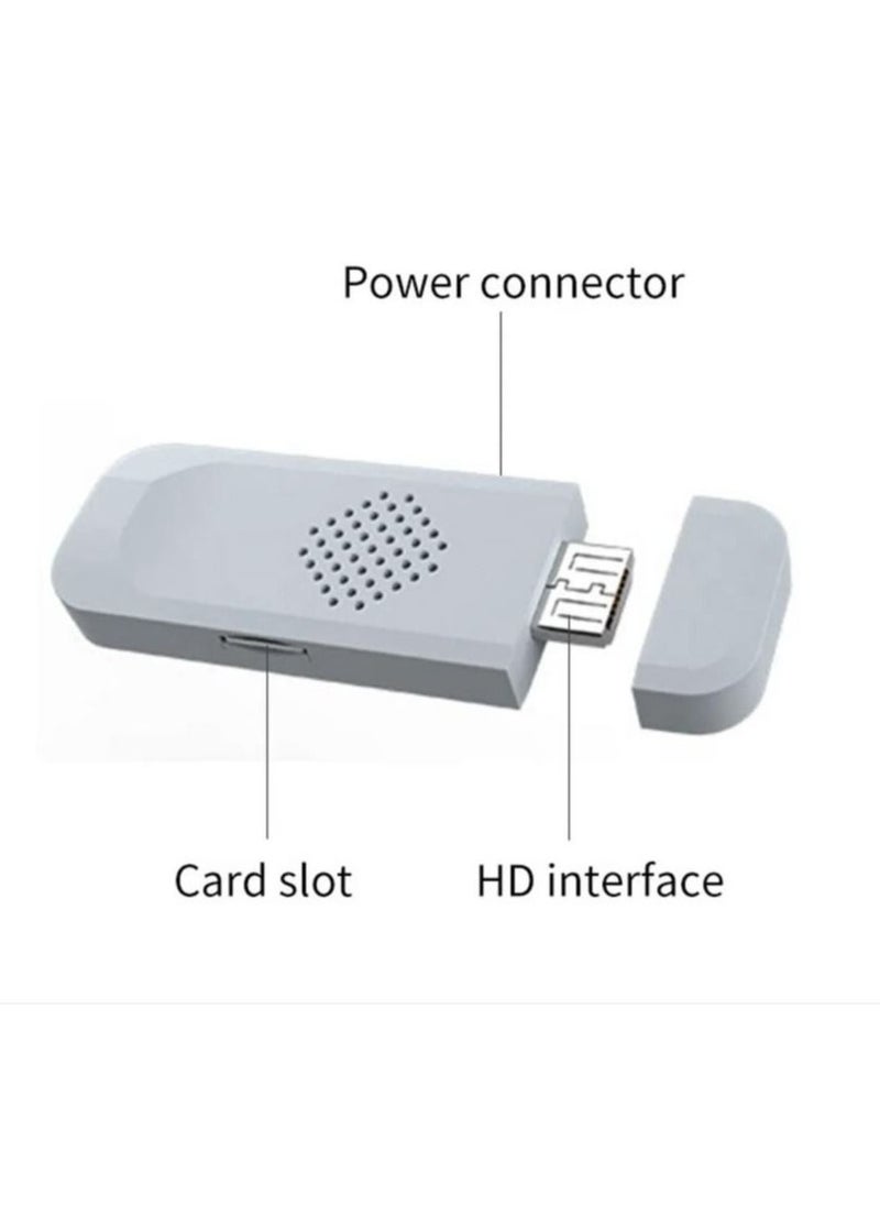 وحدة تحكم ألعاب فيديو بدقة 4K HD، وحدات تحكم لاسلكية مزدوجة 2.4G، عصا ألعاب فيديو للتوصيل والتشغيل، 1500 لعبة مدمجة، وحدة تحكم ألعاب محمولة باليد