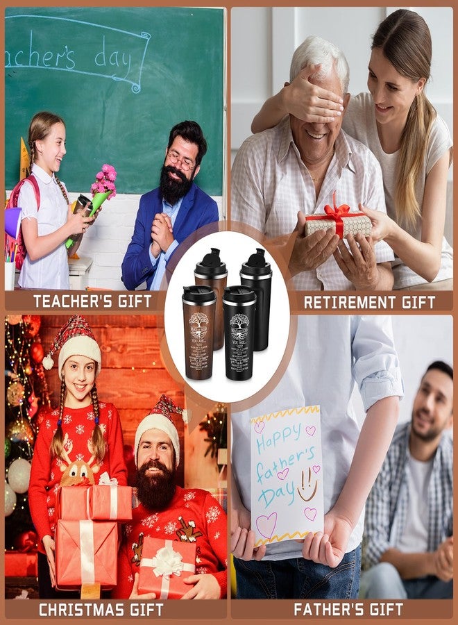 Ziliny 2 Pcs Christian Gifts for Men 17 oz Coffee Tumbler Inspirational Man of God Mugs Stainless Steel Tumbler with Lid Christmas Religious Spiritual Gift Set - Image 5