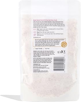 Bondi Sands Tropical Rum Coconut Sea Salt Body Scrub OilFree Formula Gently Exfoliates Removes Impurities with Coconut Husk Walnut Shell Self Tan Friendly Vegan Cruelty Free 250g88 Oz - Image 2