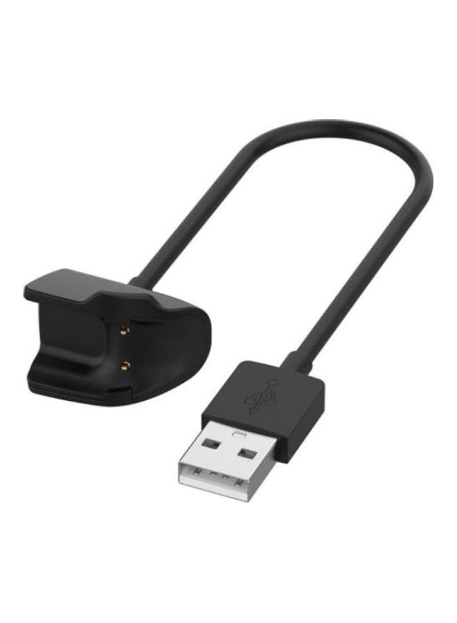 NIBEMINENT Smart Bracelet Charging Cable USB Charger for S-amsung Galaxy Fit-e SM-R375 Black  - Image 1