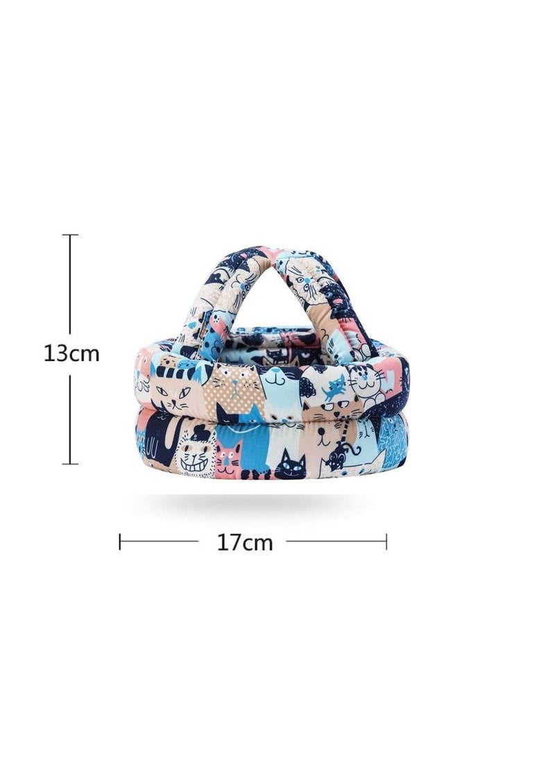 ULHYC - Toddler Head Protector Upgrade Infant Safety Helmet Breathable Head Drop Protection Soft Baby Helmet for Crawling Walking - Image 1
