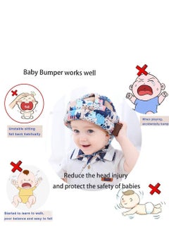 ULHYC Toddler Head Protector Upgrade Infant Safety Helmet Breathable Head Drop Protection Soft Baby Helmet for Crawling Walking  - Image 2