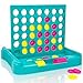 Pup Go 4 in a Row Game Classic Family Board Game for Kids Adults Perfect Educational Toy for Boys Girls Ages 38 Portable 2Player Strategy Games for Travel Foldable with 6 Spare Discs Green - Image 3