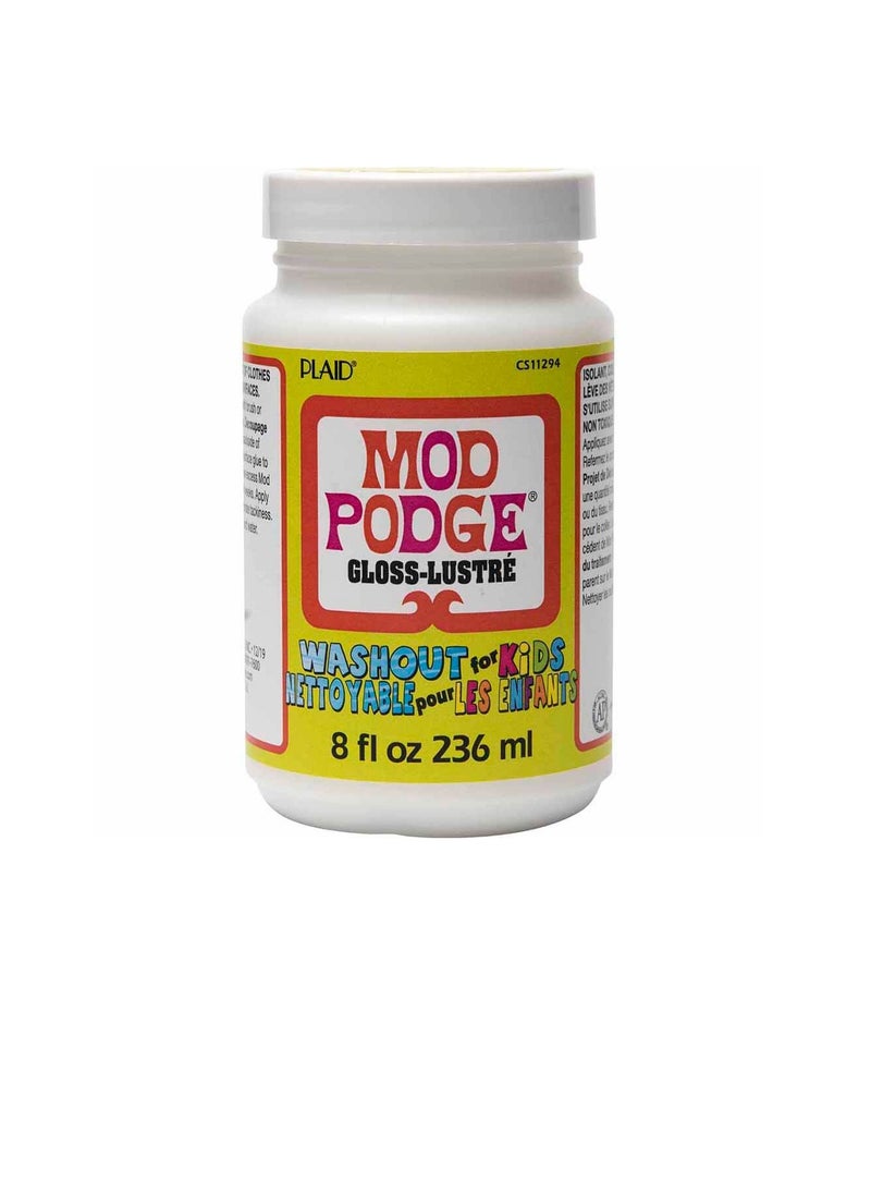 Mod Podge - Mod Podge Wash Out Kids Glue 8oz - Image 1