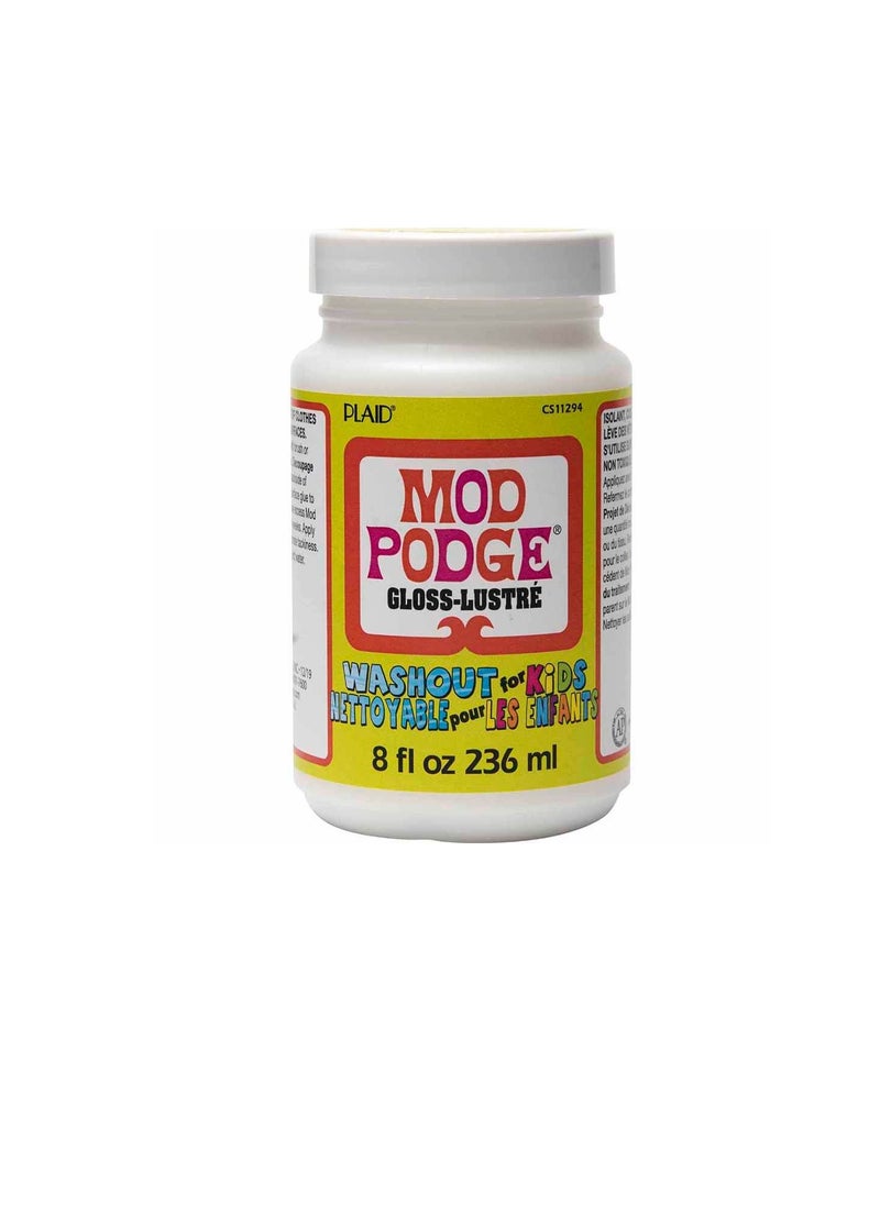 Mod Podge - Mod Podge Wash Out Kids Glue 8oz - Image 1