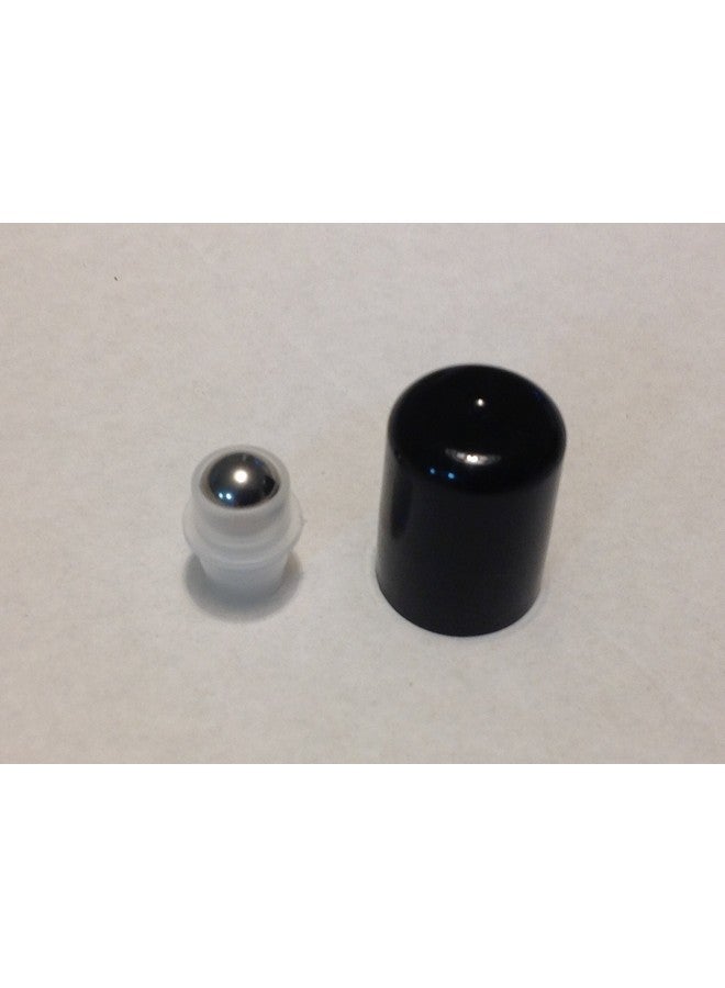 HS HEALTHY SOLUTIONS GLASSWARE Stainless Steel Roller Ball/Roll On Inserts For 5Ml And 15Ml Amber Doterra And Young Living Bottles (8) - Image 4