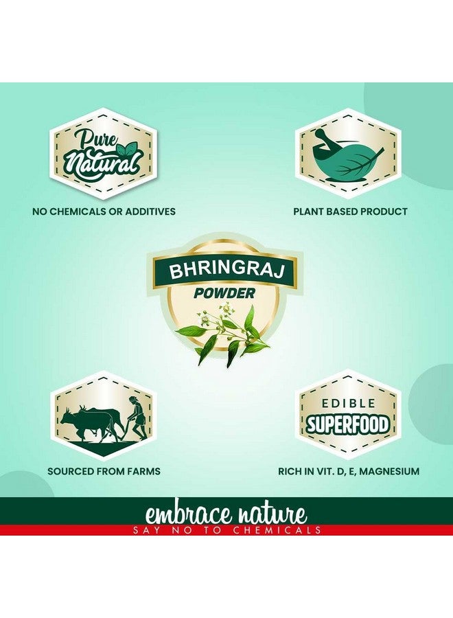 Nature Sure Bhringraj Powder 200G With Rose Water 50Ml - Image 4
