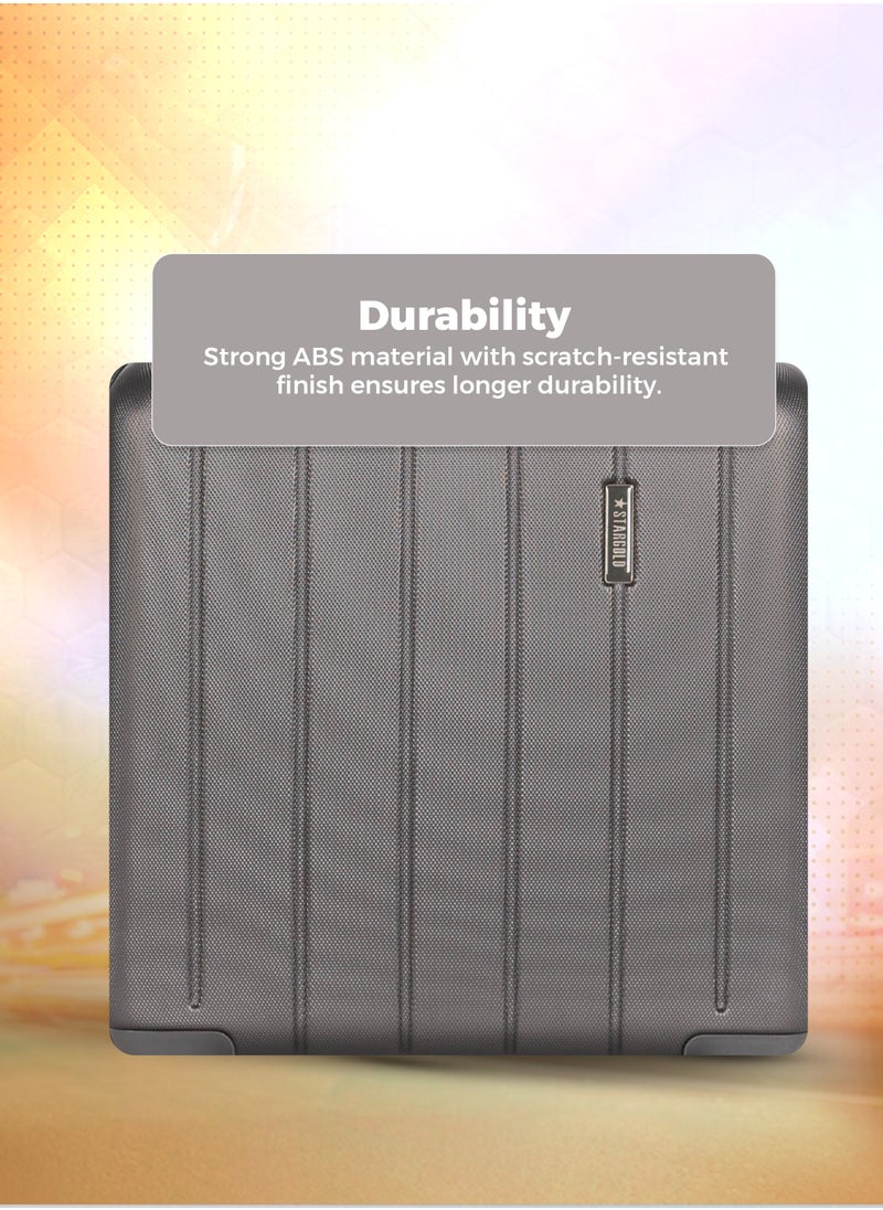 Stargold - Single Hardside Spinner 4 Wheels Cabin Trolley Luggage With Number Lock 16 Inches - Image 1