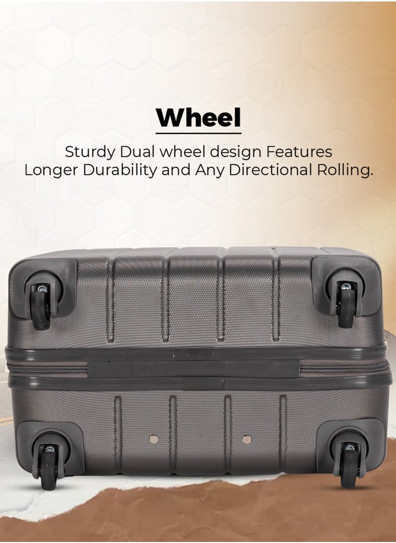 Stargold - Single Hardside Spinner 4 Wheels Cabin Trolley Luggage With Number Lock 16 Inches - Image 1
