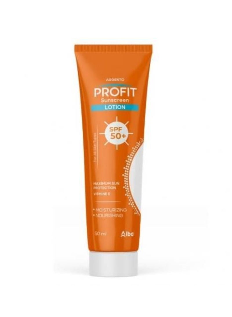 ARGENTO PROFIT SUNSCREEN SPF50+LOTION 50ML