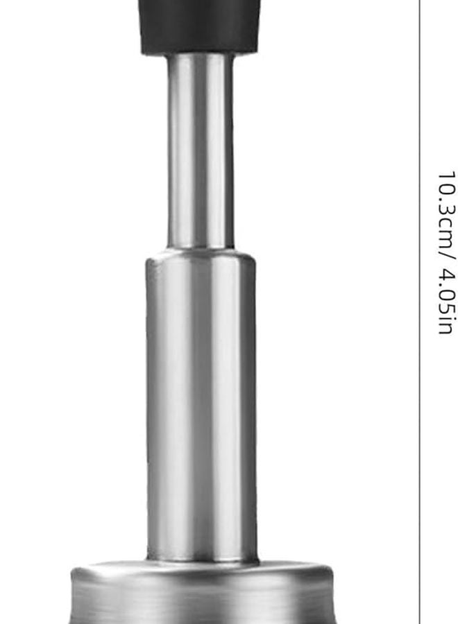 Stainless Steel Hydraulic Door Stopper Wall Mounted Anti Collision 85mm 103mm - Image 5