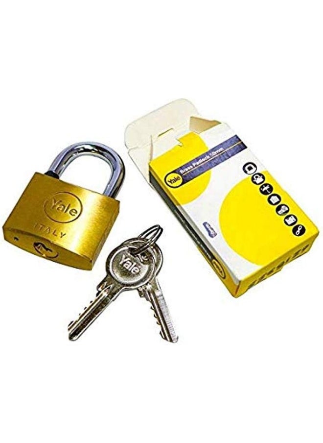 Yale 15-0110-4022-00-0201 110 Series Brass Padlock, 40MM  - Image 2