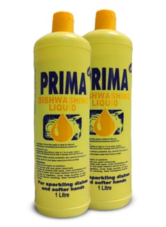 PRIMA Prima Dishwashing Liquid Soap 1L Pack Of 2 
