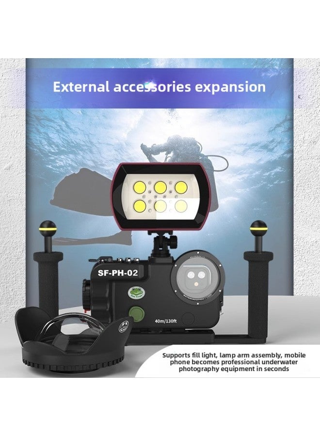 Mobile Phone Waterproof Case For Iphone 15pro/15plus For Huawei Universal Outdoor Swimming Diving Photography Case-Color:Mobile Phone Waterproof Shell (single Note Mobile Phone Model)  - Image 5