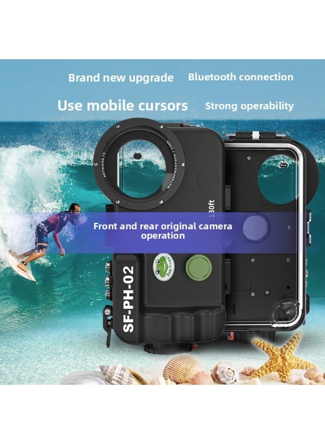 Mobile Phone Waterproof Case For Iphone 15pro/15plus For Huawei Universal Outdoor Swimming Diving Photography Case-Color:Mobile Phone Waterproof Shell (single Note Mobile Phone Model)  - Image 3