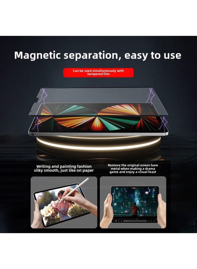Suitable For IPad Flat Magnetic Paper Writing Film Mini6/10.5 Detachable Paper Film Writing Painting-Color:IPAD 12.9 Inch-Dimensions:Silicone Tape Packaging - Image 3