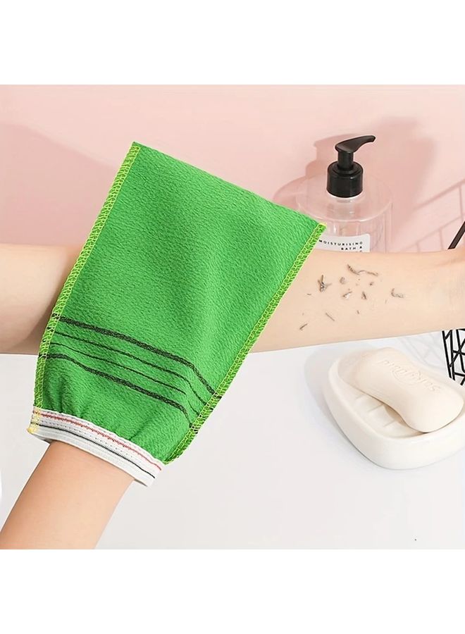 10 Pack Exfoliating Bath Mitts Random Colors for Shower Spa - Image 5