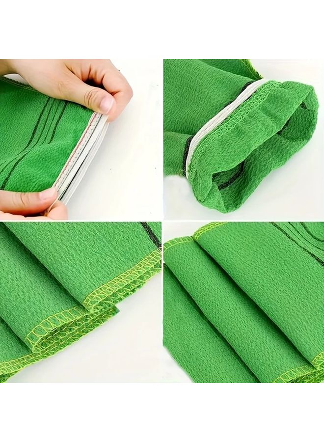 10 Pack Exfoliating Bath Mitts Random Colors for Shower Spa - Image 2